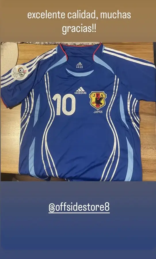 Historia de un cliente con su camiseta Japón 2006 · #10