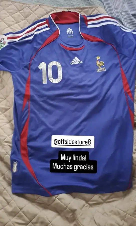 Historia de un cliente con su camiseta Francia 2006 · #10